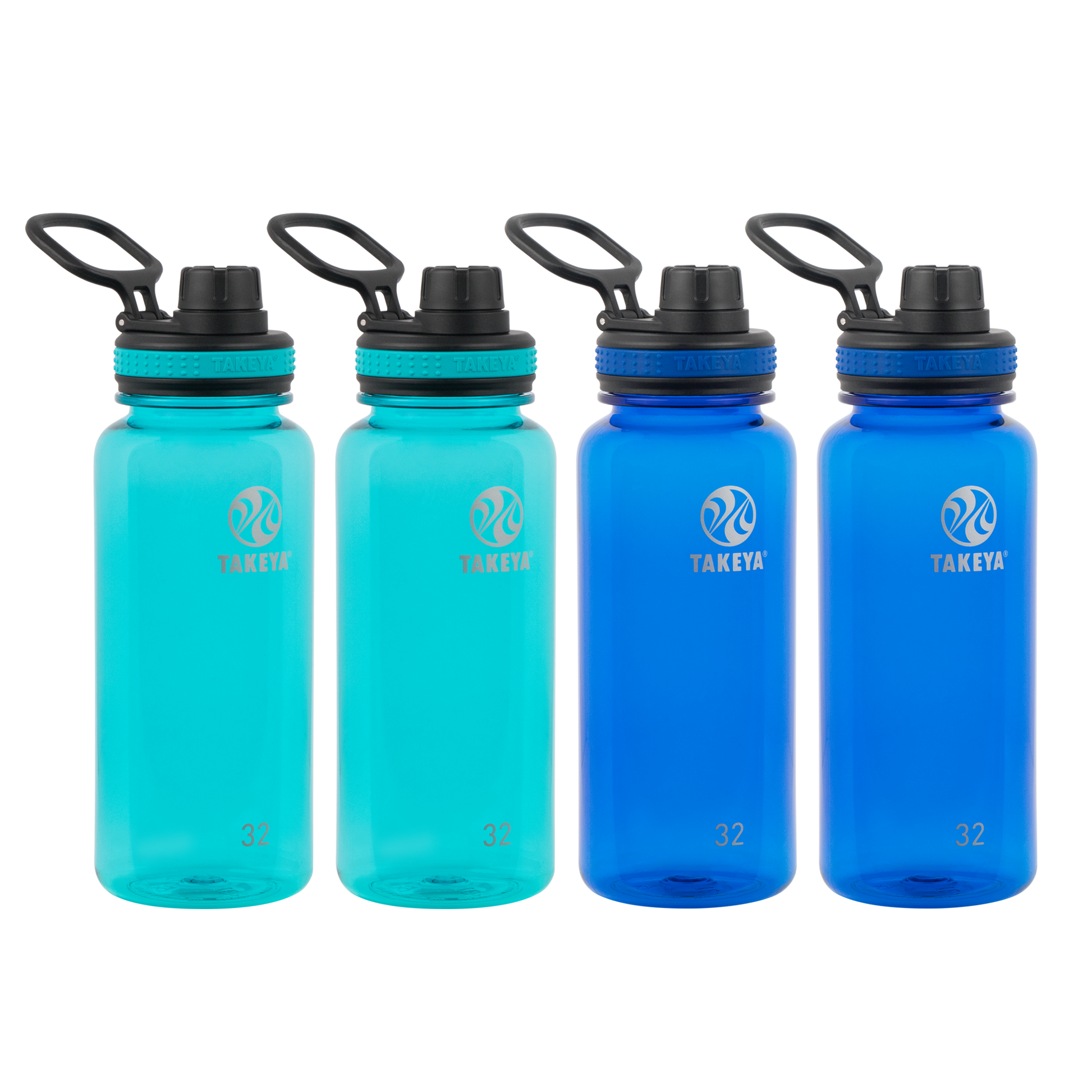 tritan-water-bottle-with-spout-lid-4-pack-n8 50276-Tritan-Spout-32-4pk-Ocean-Royal-angle.png