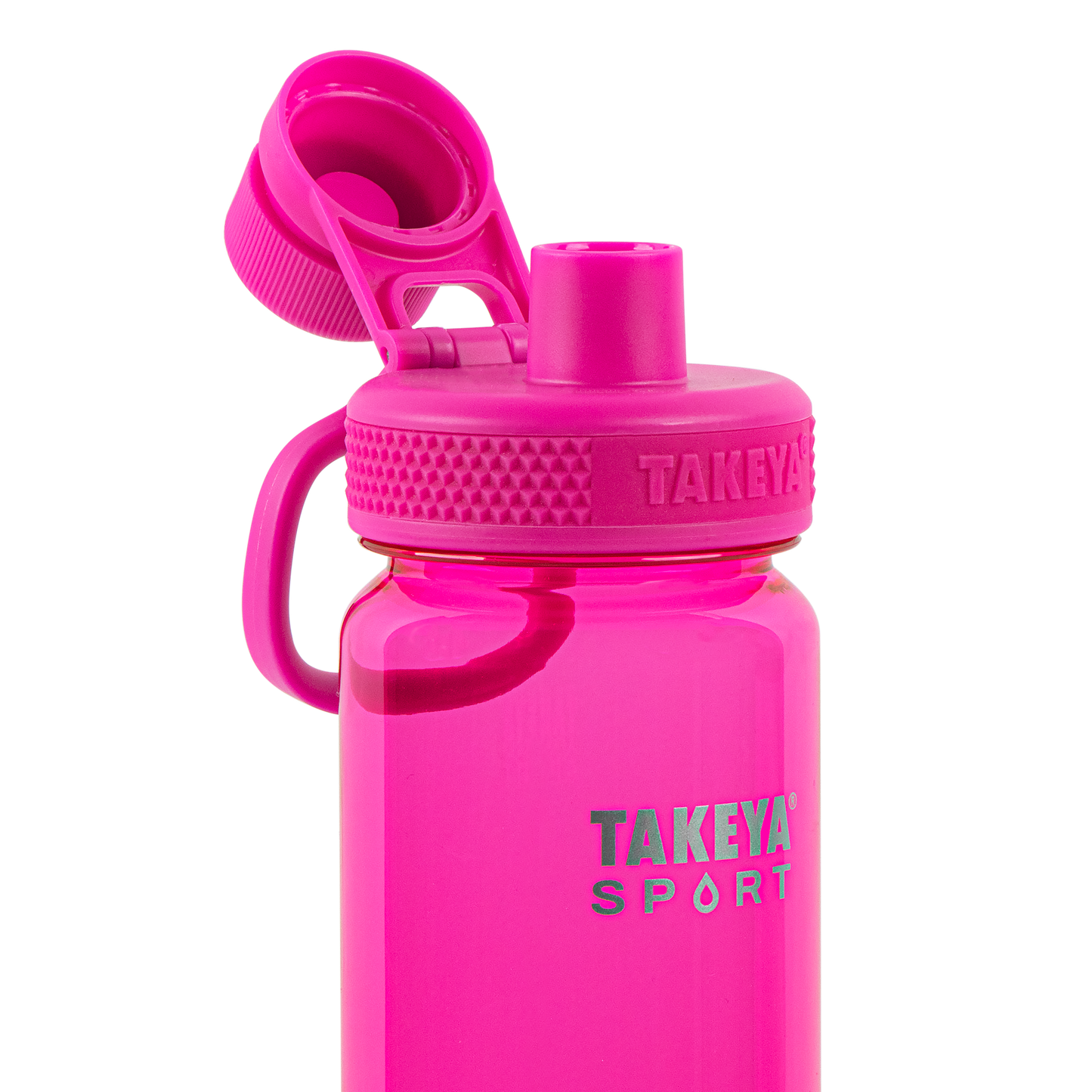 tritan-sport-water-bottle-with-spout-lid-c5 51671-TKS-Tritan-Spout-24-PinkSweep-openlid.png