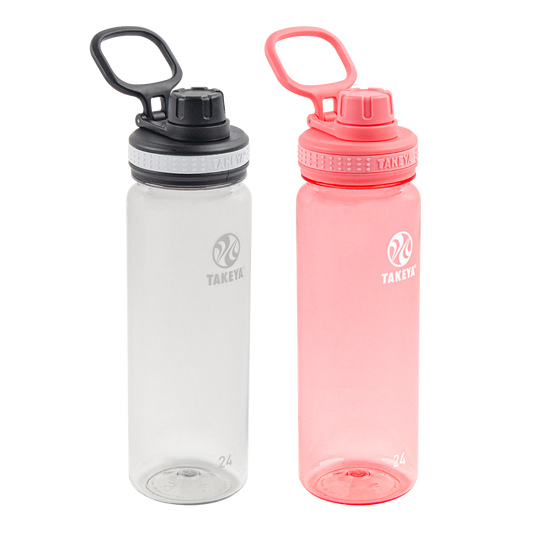 tritan-water-bottle-bundle-with-spout-lid-2-pack-p0 51689-Tritan-Spout-24-2pk-Clear-FlutterPink-angle_2e2a67e8-7240-4517-90e1-85605eacf4b2.png