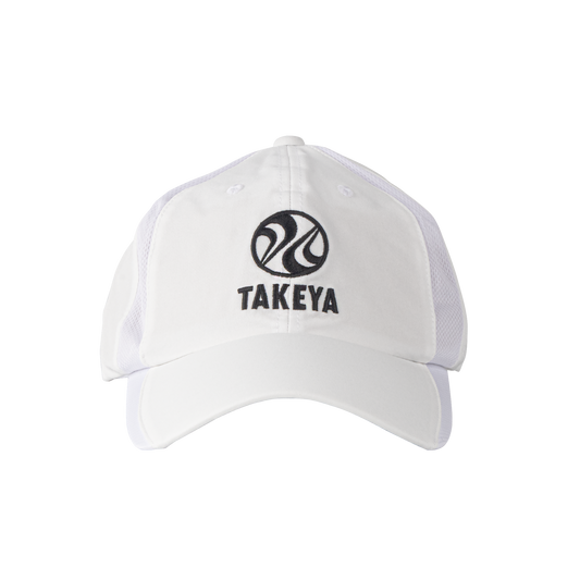 takeya-sport-vented-adjustable-hat-x4 97285-TK-PB-Hat-White-Front.png